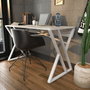 Hanah Home Gyza - Mesa de estudio blanca